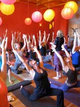 Seattle Yoga Arts students at a worskhops